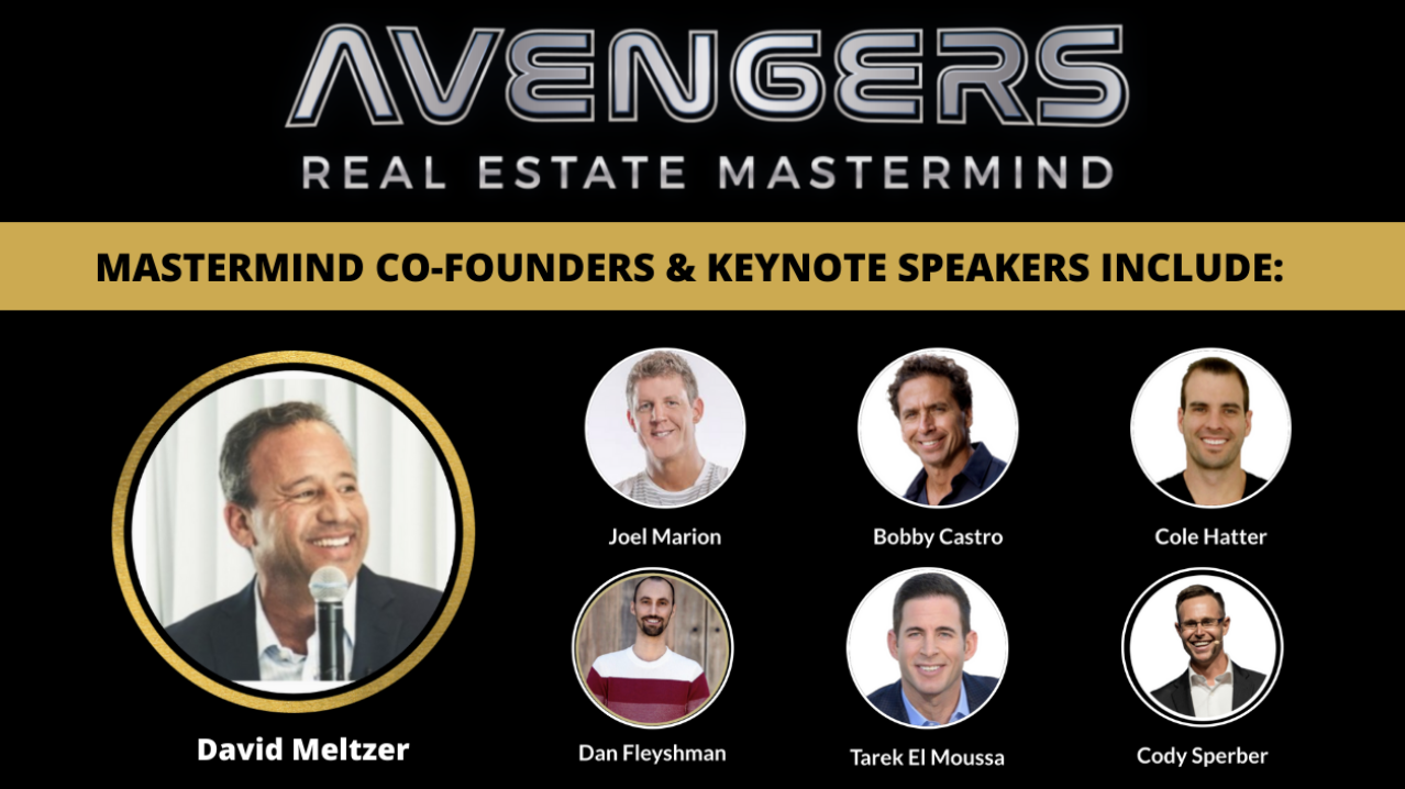 KEYNOTE | Passion, Purpose, and Profitability at the Avengers Real Estate Mastermind.