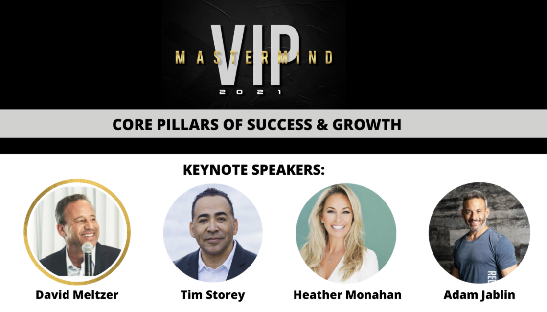 KEYNOTE | Passion, Purpose and Profitability at The 2021 VIP Mastermind