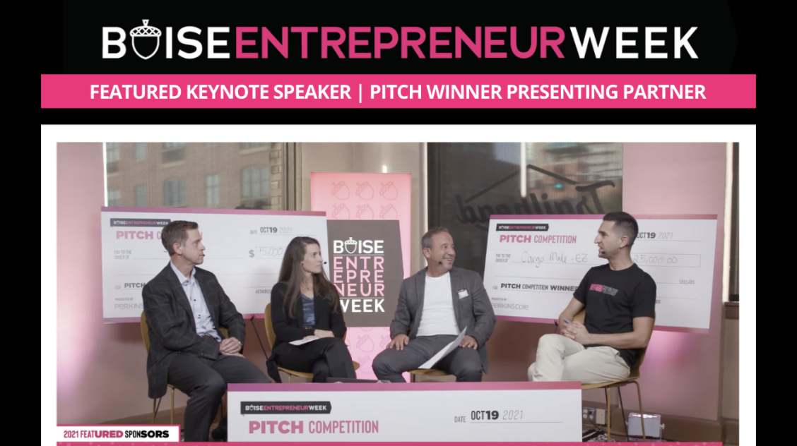 KEYNOTE | Creating the Perfect Pitch for Your Business at Boise Entrepreneur Week