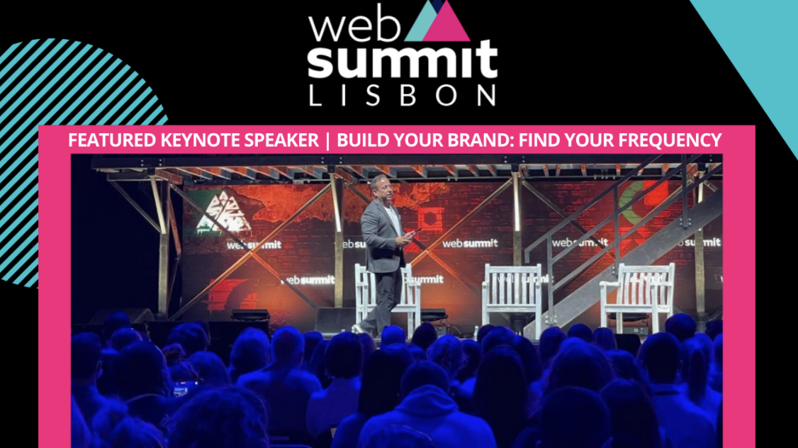 KEYNOTE | Build Your Brand, Find Your Frequency at Web Summit 2021
