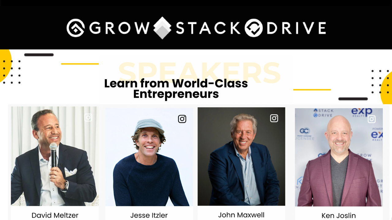 KEYNOTE | The Consistent, Persistent Pursuit of Your Potential; How to Break Through at Grow Stack Drive 2022